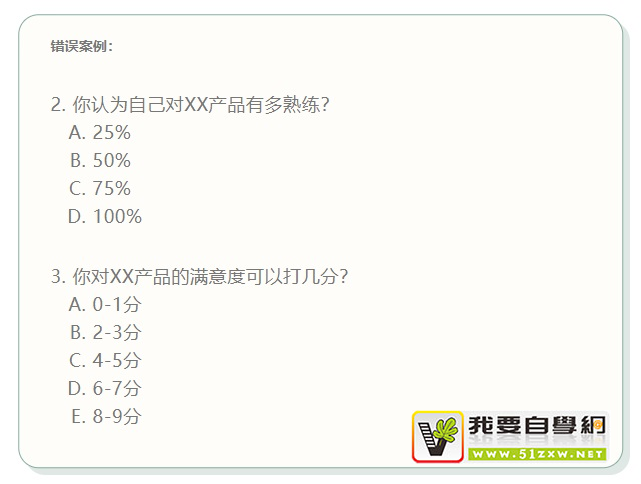 設(shè)計(jì)師做調(diào)研問卷時(shí)，容易出現(xiàn)的5個(gè)問題